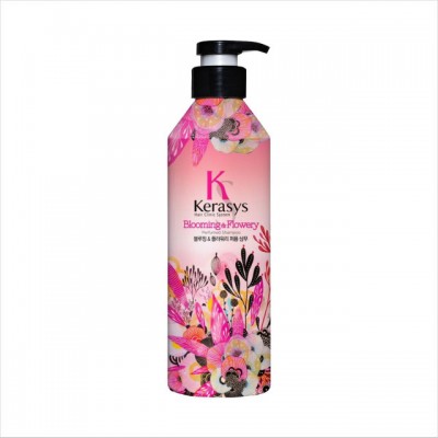 Шампунь парфюмированный Цветочный аромат Kerasys Blooming Flowery 600ml