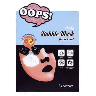 Маска пузырькова для увлажнения Soda Bubble Mask_Aqua Fruit 18мл
