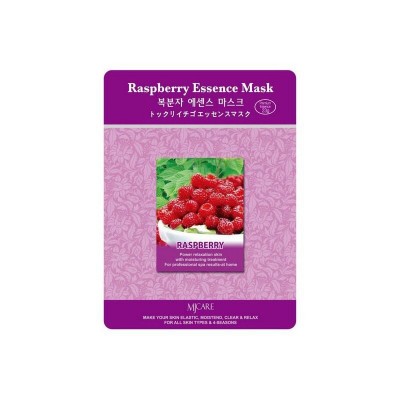 Тканевая маска MJ Care Raspberry Essence Mask