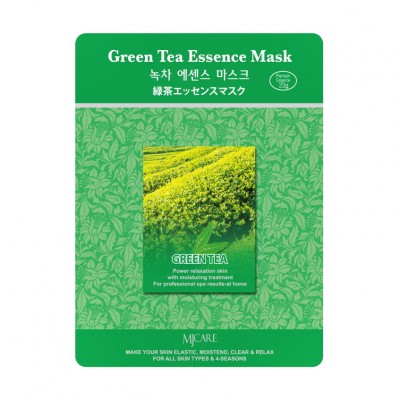 Тканевая маска Green tea Essence Mask