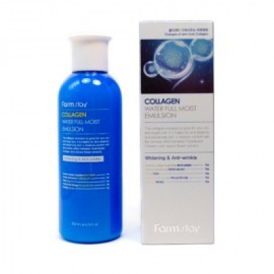 Увлажняющая эмульсия с коллогеном 200 ml,FarmStay