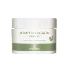 Успокаивающий крем на основе коллагена и экстракта зелёного чая, 50мл, The Skin House