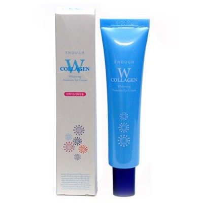 Крем для области вокруг глаз Enough W Collagen Whitening Premium Eye cream 30 мл