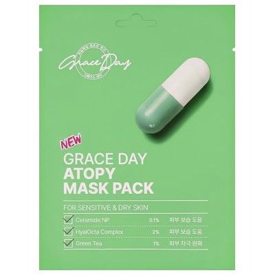 Маска тканевая для чувствительной кожи Atopy Mask Pack, 27 гр.