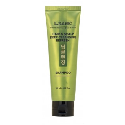Шампунь освежающий для глубокого очищения волос и кожи головы Hair & Scalp Deep Cleansing Refresh Sh