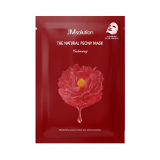 Маска тканевая успокаивающая с экстрактом пиона JMSOLUTION The Natural Peony Mask Calming 30ml