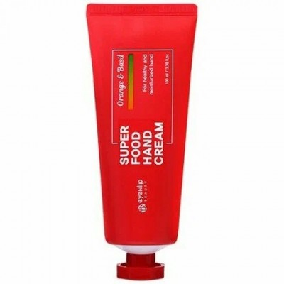 Крем для рук с экстрактом апельсина и базилика SUPER FOOD HAND CREAM #ORANGE & BASIL HAND CREAM