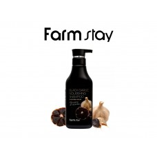 Шампунь для волос с черным чесноком, 530 мл, FarmStay