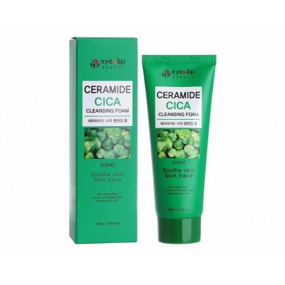 Пенка для умывания с экстрактом центеллы азиатской [Eyenlip] Ceramide Cica Cleansing Foam