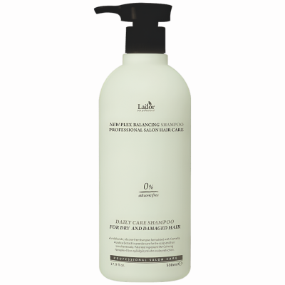 Балансирующий шампунь для деликатного очищения Lador New-Plex Balancing Shampoo