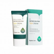 СОЛНЦЕЗАЩИТНЫЙ КРЕМ С АЗИАТСКОЙ ЦЕНТЕЛЛОЙ CICA FARM NATURE SOLUTION SUN CREAM, 50 ML