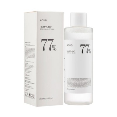 Балансирующий тоник на основе хауттюйнии Anua Heartleaf 77% Soothing Toner 250 мл