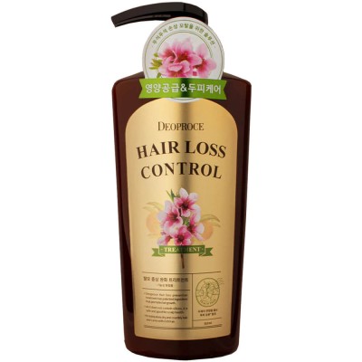 Бальзам для волос против выпадения и ломкости DEOPROCE HAIR LOSS CONTROL TREATMENT 510мл