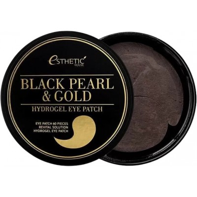 Гидрогелевые патчи для глаз ЧЕРНЫЙ ЖЕМЧУГ/ЗОЛОТО Black Pearl&Gold Hydrogel EyePatch, 60 шт