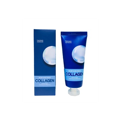 Крем для рук с коллагеном TENZERO RELIEF HAND CREAM COLLAGEN (100ml)