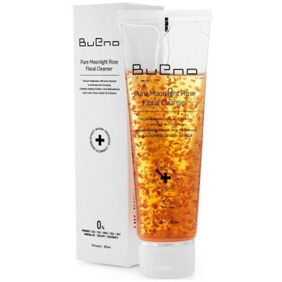 Цветочный гель для умывания с лепестками роз Bueno Pure Moonlight Rose Floral Cleanser