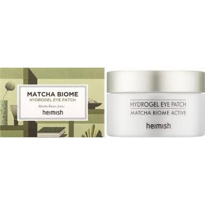 Восстанавливающие гидрогелевые патчи с пробиотиками Heimish Matcha Biome Active Hydrogel Eye Patch