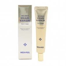 Регенерирующий крем для век с золотом и муцином улитки Medi-Peel 24K Gold Snail Repair Eye Cream