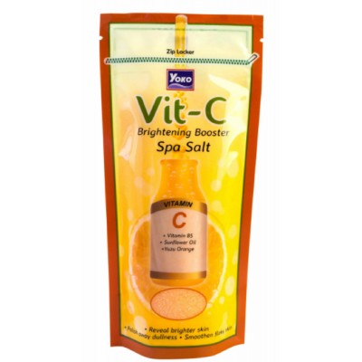 Скраб для тела солевой ВИТАМИН С для сияния кожи Spa Salt Vit-C, 300 гр