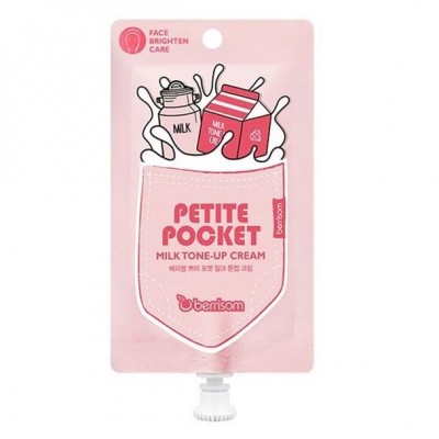 Крем для лица Petite Pocket milk tone up cream 30гр