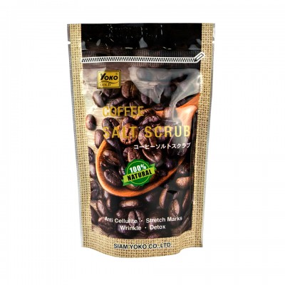 Скраб для тела солевой с КОФЕ АРГУССИ СПА YOKO Coffee Salt Scrub, 280 г