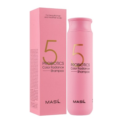 ШАМПУНЬ С ПРОБИОТИКАМИ ДЛЯ ЗАЩИТЫ ЦВЕТА MASIL 5 PROBIOTICS COLOR RADIANCE SHAMPOO 