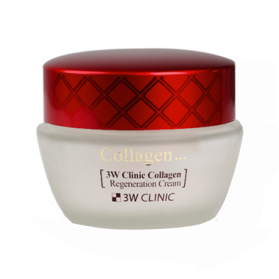 [3W CLINIC] ЛИФТИНГ Крем д/лица с коллагеном регенерир. Collagen Regeneration Cream, 60 мл