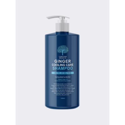 Шампунь для волос УКРЕПЛЕНИЕ / ОХЛАЖДЕНИЕ Argan Oil Ginger Cooling Care Shampoo, 1000 мл