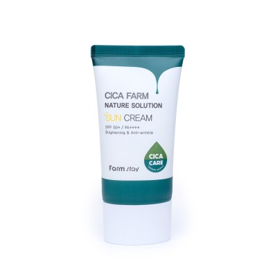 Солнцезащитный крем с центеллой Farm Stay Cica Farm Nature Solution Sun Cream
