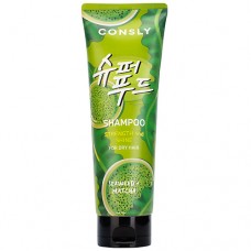 Шампунь с экстрактами водорослей и зеленого чая Матча для силы и блеска волос Seaweed Matcha Shampoo