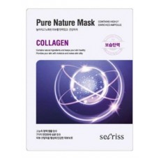 Маска для лица тканевая Secriss Pure Nature Mask Pack Collagen 25мл