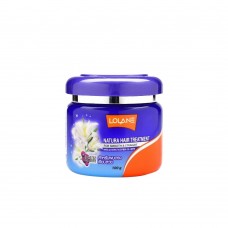 Маска для гладких и прямых волос с экстрактом белой лилии Lolane White Lily Extract+Soi Bean+Biotin, 100g