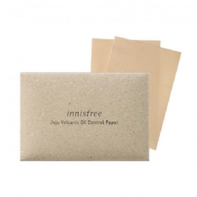 Матирующие салфетки Innisfree Jeju Volcanic Oil Control Paper с вулканическим пеплом