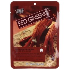 Тканевая маска с красным женьшенем May Island Real Essence Red Ginseng Mask Pack 25 мл